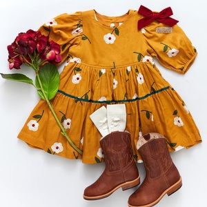 NWT pink chicken dress